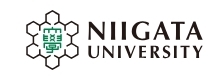 Niigata University logo