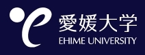 Ehime University logo