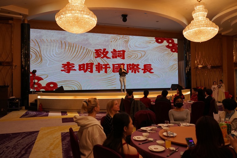國際長李明軒將蒞臨現場，致詞並表達對活動的支持與祝福👏，為新春活動增添光彩與溫馨氛圍🌟！